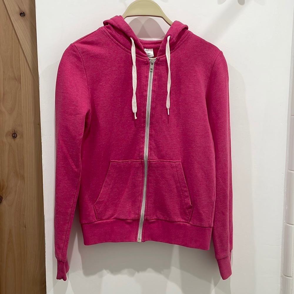 H&M divided pink hoodie